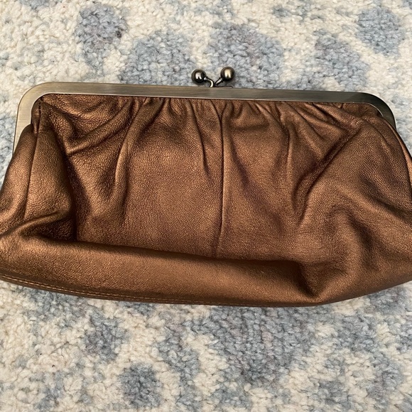 Express Brand Bronze Colored Clutch - Picture 2 of 4